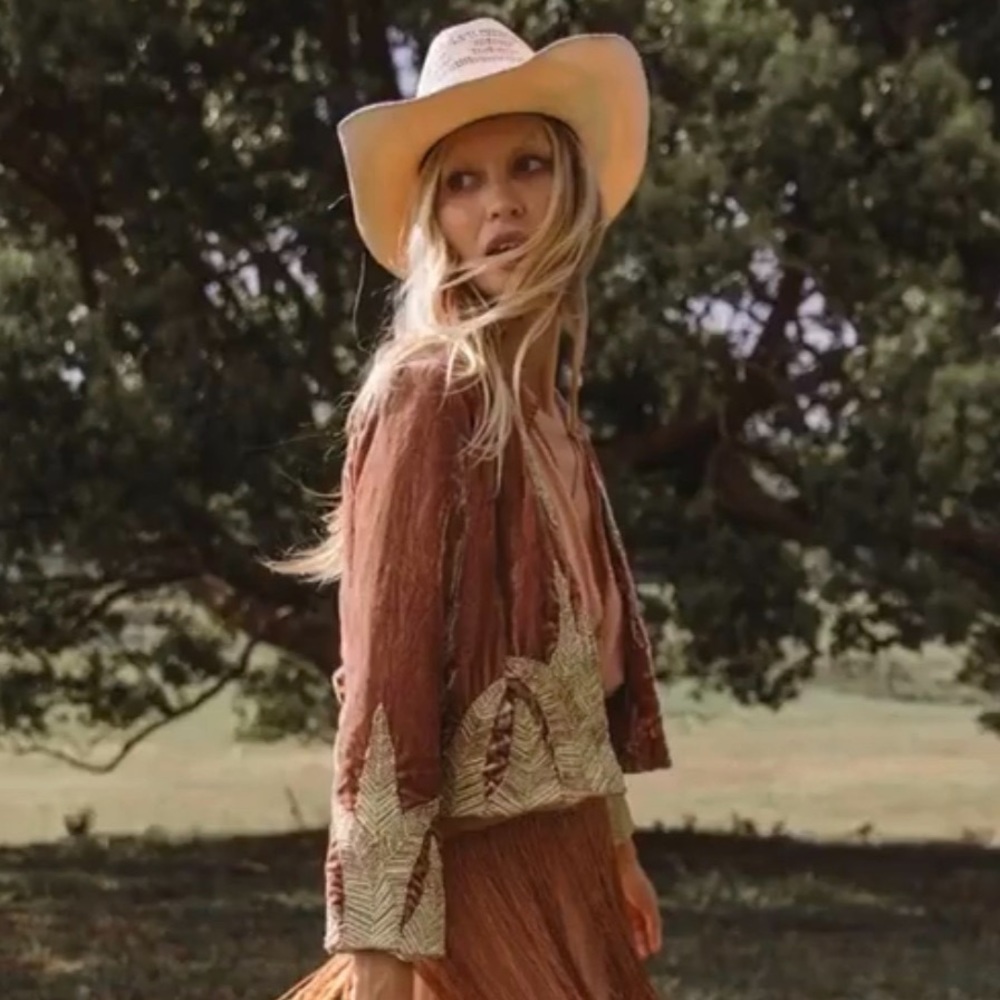 Chasing Unicorns Lost in Paradise Velvet Jacket